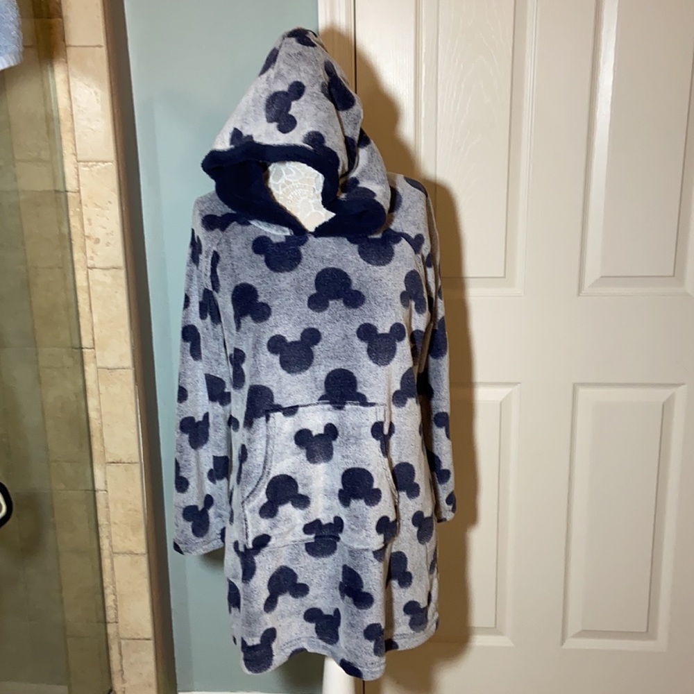 Nwt Disney Mickey Mouse Fleece Lounge Hoodie - Picture 7 of 14